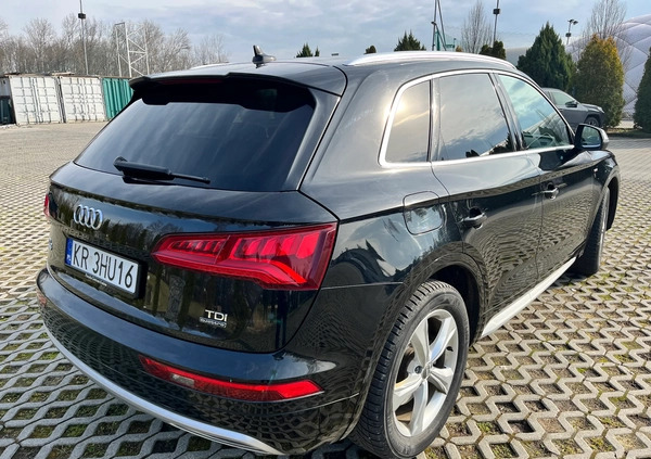 Audi Q5 cena 113000 przebieg: 99000, rok produkcji 2017 z Kraków małe 254